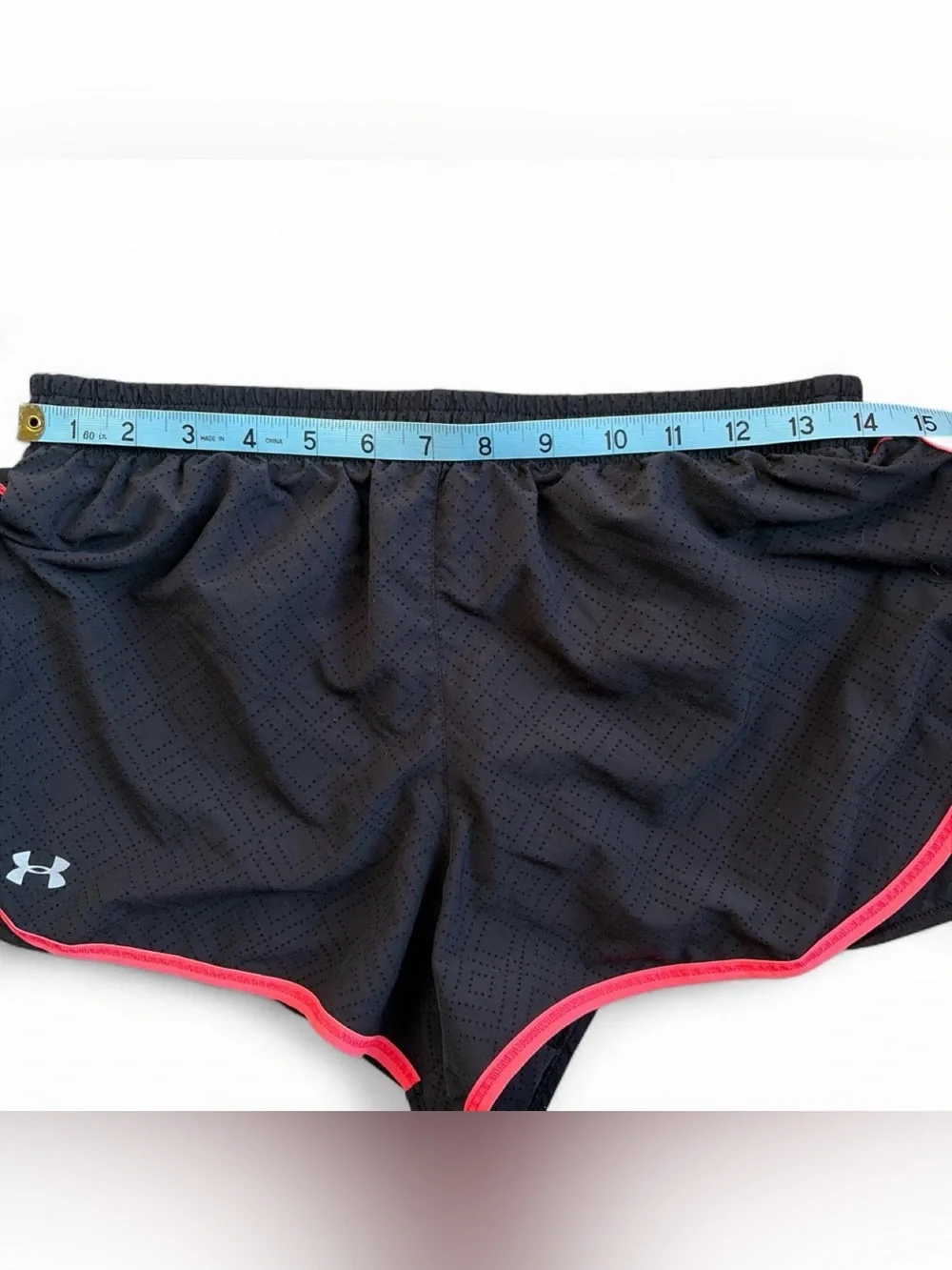 Under Armour Women’s Black Shorts with Pink Trim